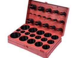 Yato YT-06876, Gjuten packning, Ring, Svart, Nitrilbutadiengummi (NBR)