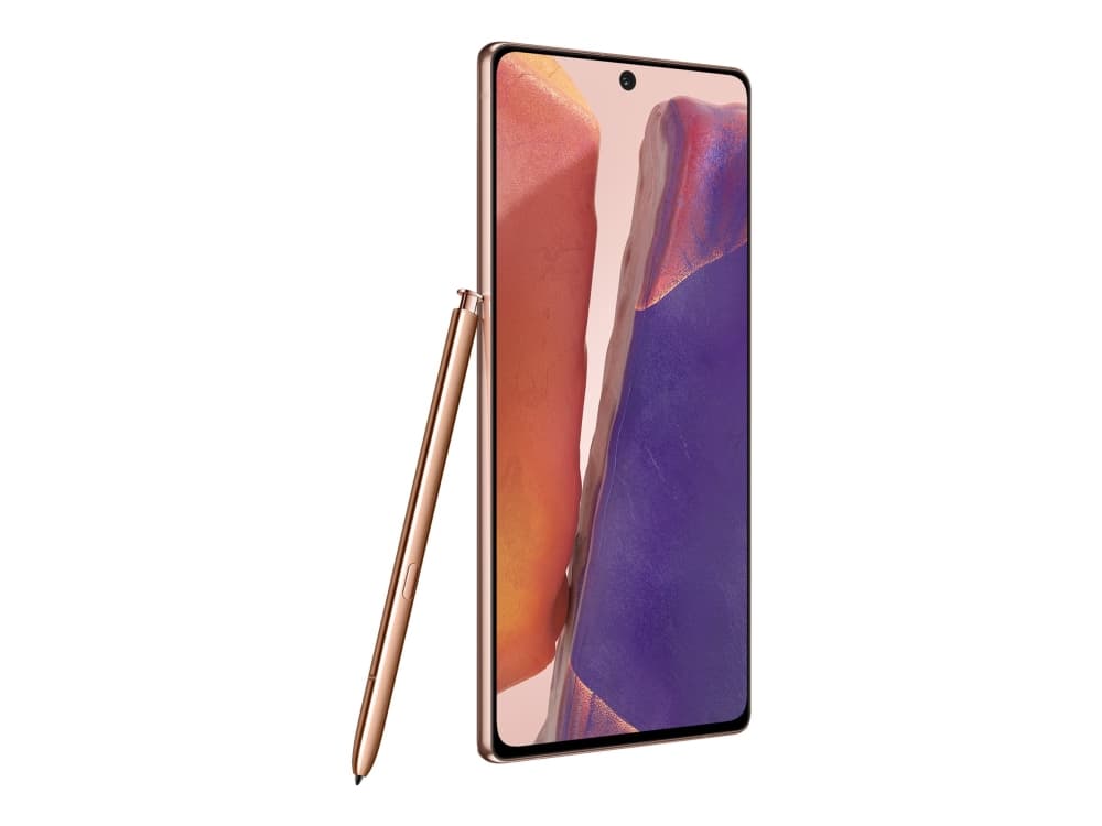 Samsung Galaxy Note20 5G - Smarttelefon - dobbelt-SIM - 5G NR - 256 GB - GSM - 6.7" - 2400 x 1080 piksler (393 ppi) - Super AMOLED Plus - RAM 8 GB 10