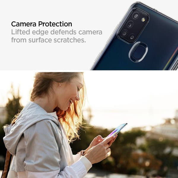 Spigen Liquid Case Samsung Galaxy A21s Transparent ACS00975