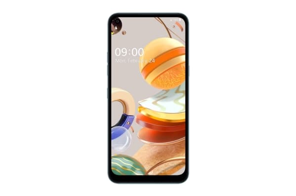 LG K61 LMQ630EAW, 16,6 cm (6.53"), 4 GB, 128 GB, 48 MP, Android 9.0, Hvid