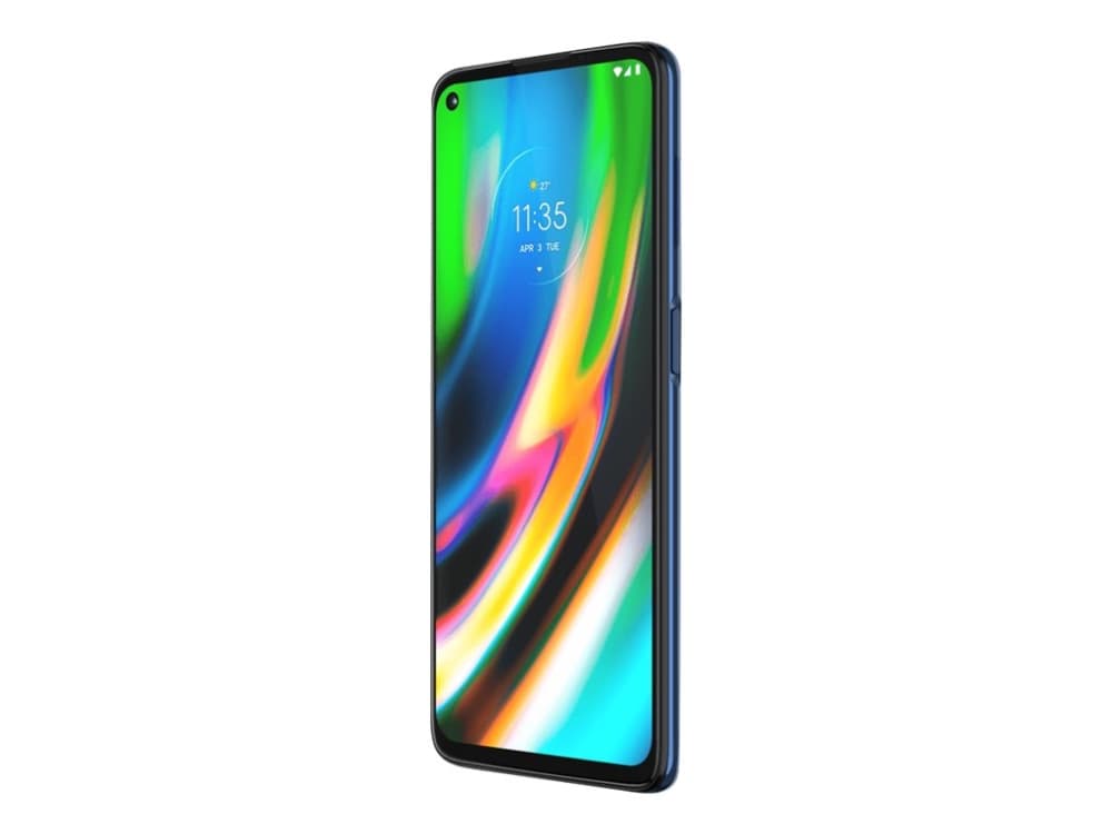 Motorola Moto G9 Plus - Pekskärmsmobil - dual-SIM - 4G LTE - 128 GB - microSD slot - 6.8" - 2400 x 1080 pixlar (386 ppi) - LTPS - RAM 4 GB (16 MP frä