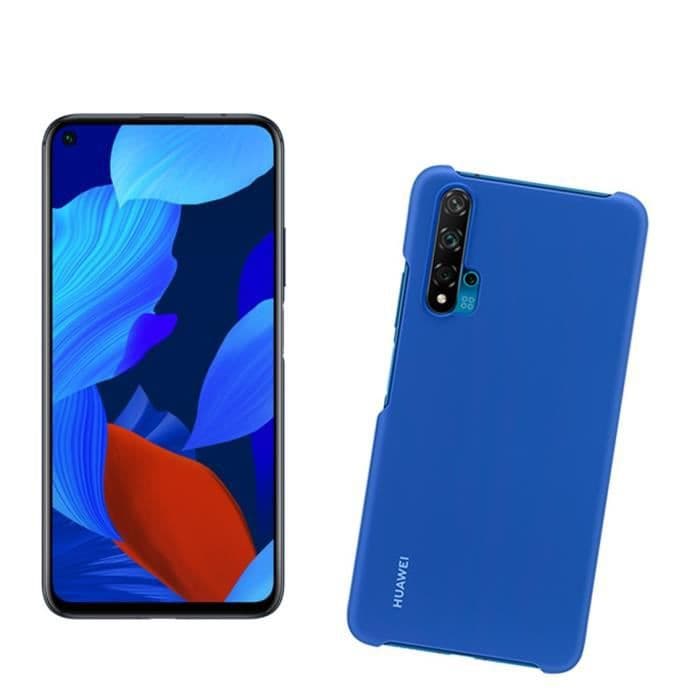 HUAWEI Smartphone Nova 5T Sort + PC Blå Skal