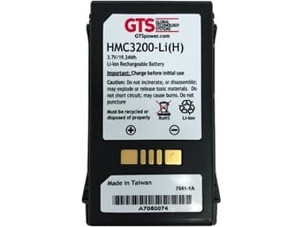 GTS HMC3200-LI(H) - Akku käsimallille (samanlainen kuin: Symbol BTRY-MC32-52-01) - Litium-ioni - 5000 mAh - Zebra MC3200:lle
