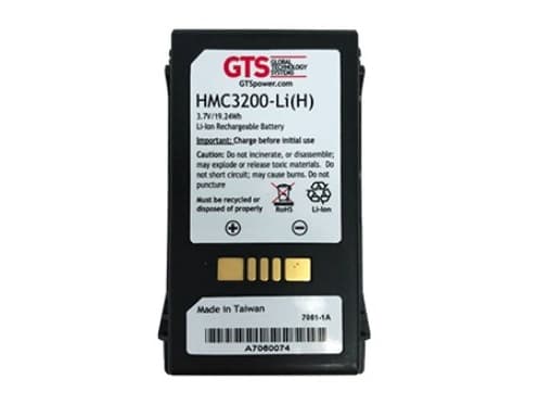 GTS HMC3200-LI(H) - Akku käsimallille (samanlainen kuin: Symbol BTRY-MC32-52-01) - Litium-ioni - 5000 mAh - Zebra MC3200:lle