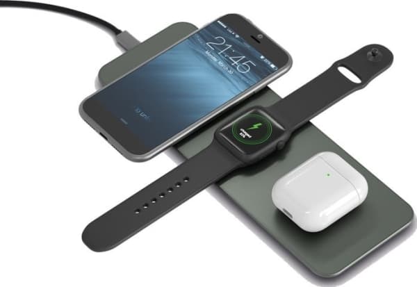 Terratec ChargeAIR All, inomhus, 9 V, 1,2 A, Trådlös laddning, Grön