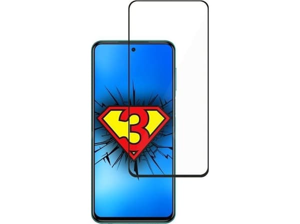 3MK herdet glass i fullskjerm for Redmi Note 9 Pro