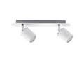 Miniatyrbild 5 av 5: Spotlight Tube IP44 max. 2x10W GU10 White/Chrome 230V Metal
