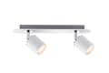 Miniatyrbild 2 av 5: Spotlight Tube IP44 max. 2x10W GU10 White/Chrome 230V Metal
