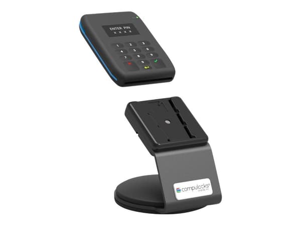 Compulocks Universal EMV Smartphone Security Stand - Stativ - for mobilenheter - låsbar - svart - veggmonterbar, skrivebord, skranke Sort