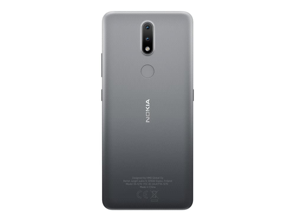 Nokia 2.4 - Android One - pekskärmsmobil - dual-SIM - 4G LTE - 32 GB - microSD slot, - microSD slot - 6.5" - RAM 2 GB (5 MP främre kamera) - 2 bakre