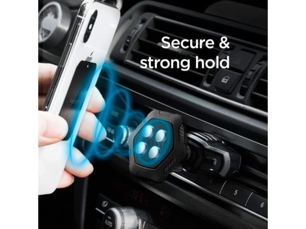 Spigen QS24, Mobiltelefon/smarttelefon, Passiv holder, Bil, Sort