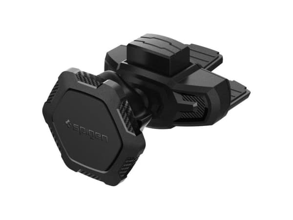 Spigen QS24, Mobiltelefon/smarttelefon, Passiv holder, Bil, Sort Sort