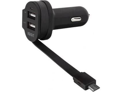 Xqisit 20425, Automaattinen, Savukkeensytytin, USB, musta