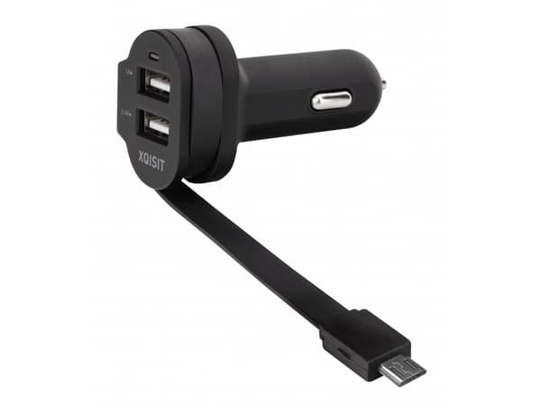 Xqisit 20425, Automaattinen, Savukkeensytytin, USB, musta
