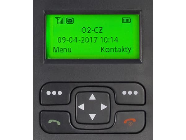 Aligator T100, Ett SIM-kort, 800 mAh, Svart