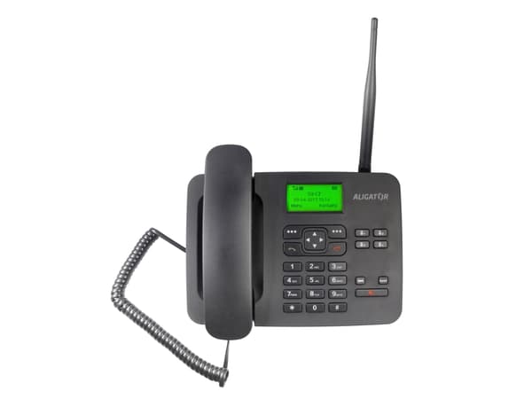 Aligator T100, Ett SIM-kort, 800 mAh, Svart Svart