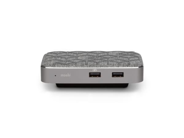 Moshi 99MO084216, USB, Trådlös laddning, Gjuten aluminium
