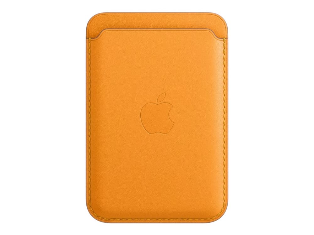 Apple Wallet with MagSafe - Plånbok för mobiltelefon/kreditkort - läder - vallmo från Kalifornien - för iPhone 12, 12 mini, 12 Pro, 12 Pro Max