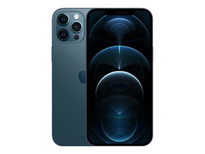 Apple iPhone 12 Pro Max - Smartphone - dual-SIM - 5G NR - 128 GB - 6.7" - 2778 x 1284 pixlar (458 ppi) - Super Retina XDR Display (12 MP främre kamer