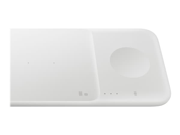 Samsung Wireless Charger Trio, Sisätila, USB, Langaton lataaminen, Valkoinen