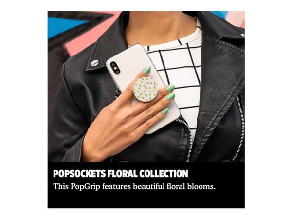 PopSockets Swappable PopGrip - Fingergrep/stativ for mobiltelefon - Black Eyed Suzy