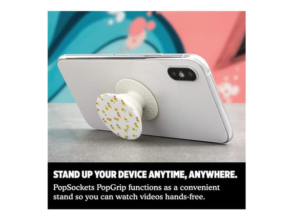 PopSockets Swappable PopGrip - Fingergrep/stativ for mobiltelefon - Black Eyed Suzy