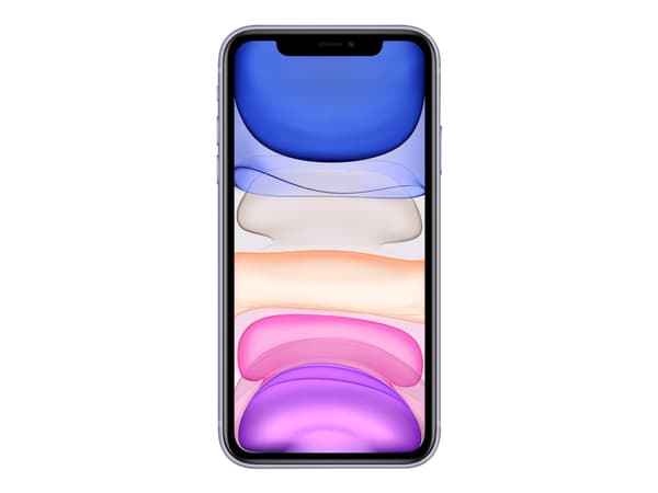 Apple iPhone 11 - 4G smartphone - dobbelt-SIM / Internminne 64 GB - LCD-display - 6.1" - 1792 x 828 piksler - 2x bakkameraer 12 MP, 12 MP - front cam