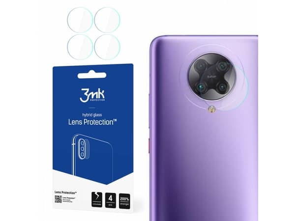 3MK SZKŁO HYBRYDOWE 3MK LINSSKYDD XIAOMI POCO F2 PRO