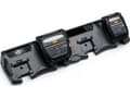 Miniatyrbilde 3 av 3: Zebra 4-Bay Power Station - Skriverladestativ - utgangskontakter: 4 - Storbritannia - for ZQ500 Series ZQ510, ZQ520