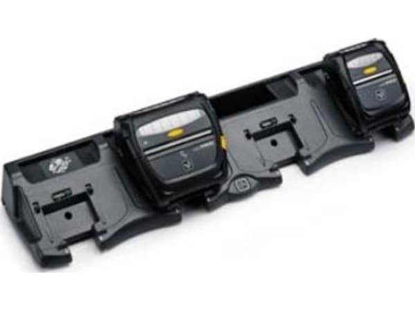 Zebra 4-Bay Power Station - Skriverladestativ - utgangskontakter: 4 - Storbritannia - for ZQ500 Series ZQ510, ZQ520