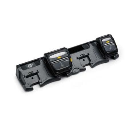 Zebra 4-Bay Power Station - Skriverladestativ - utgangskontakter: 4 - Storbritannia - for ZQ500 Series ZQ510, ZQ520