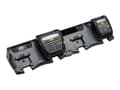 Miniatyrbilde 1 av 3: Zebra 4-Bay Power Station - Skriverladestativ - utgangskontakter: 4 - Storbritannia - for ZQ500 Series ZQ510, ZQ520