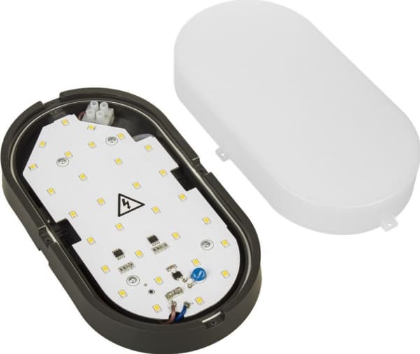 Lampa sufitowa Maclean Lampa LED Maclean MCE341 GR ścienno sufitowa szara