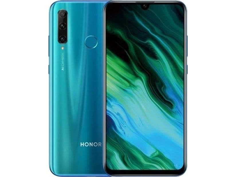 Honor 20e 15.8 cm (6.21") Android 9.0 4G 4 GB 64 GB 3400 mAh Blue