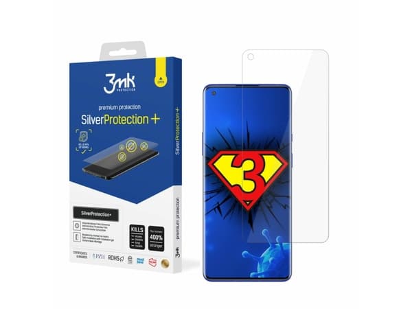 3MK 3MK Silver Protect+ OnePlus 8 Våtpåført antimikrobiell film