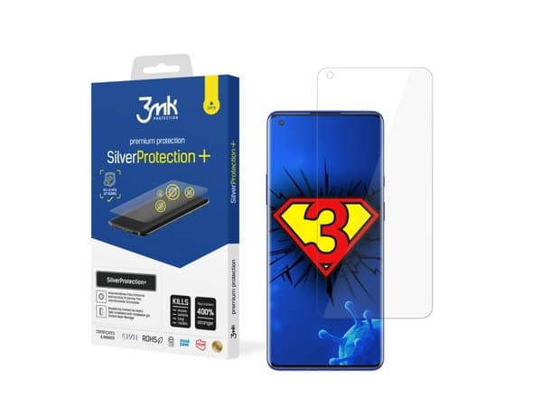 3MK 3MK Silver Protect+ OnePlus 8 Pro antimikrobiell våtfilm