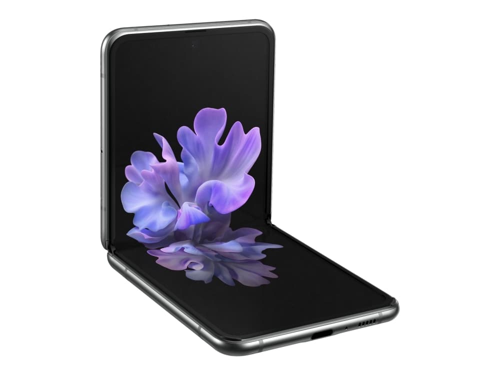 Samsung Galaxy SM-F707B, 17 cm (6.7"), 8 GB, 256 GB, 12 MP, Android 10.0, Grå