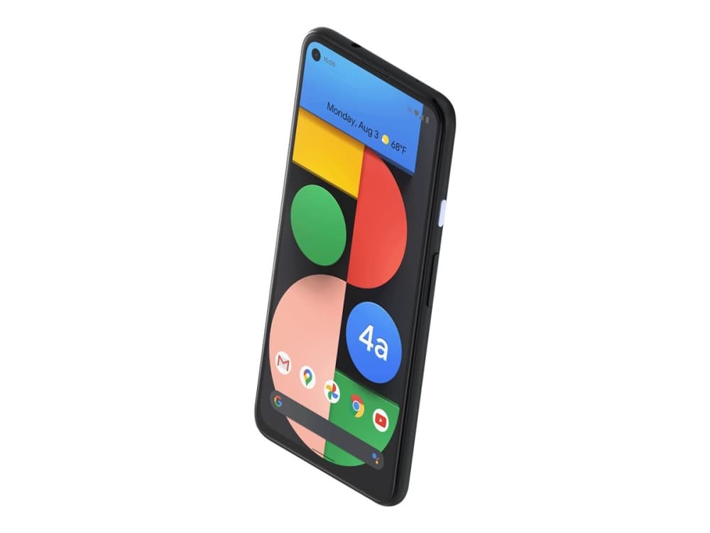 Google Pixel 4a 5G - 6.2 - 128GB, Handy (Just Black, Android, 6 GB DDR4X)