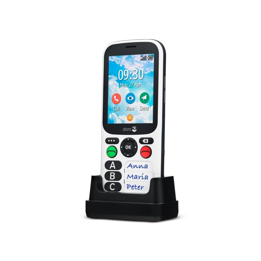 DORO 780X Black/White