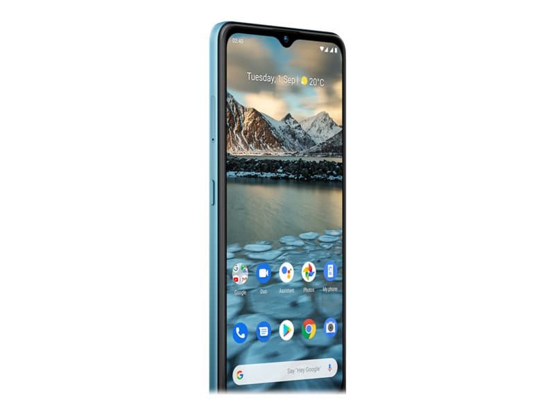 Nokia 2.4 - Android One - pekskärmsmobil - dual-SIM - 4G LTE - 32 GB - microSD slot, - microSD slot - GSM - 6.5" - RAM 2 GB (5 MP främre kamera) - 2