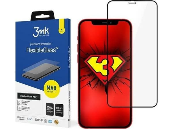 3MK FlexibleGlass Max, iPhone 12 Pro Max, 1 styck