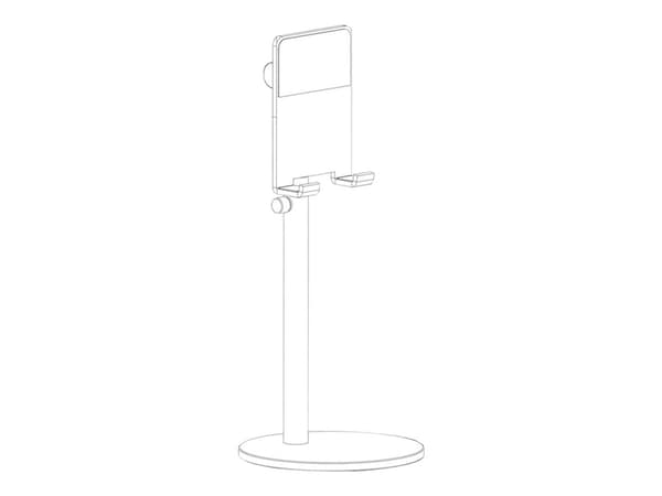 Neomounts DS10-200SL1 - Stativ for mobiltelefon - inntil 7" - sølv