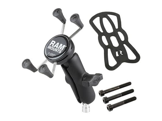 RAM Mounts RAM-B-367-UN7U, Mobiltelefon / smartphone, Passiv hållare, Motorcykel, Svart