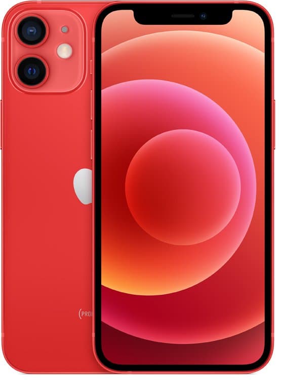 Apple iPhone 12 mini (64GB) 5G Röd