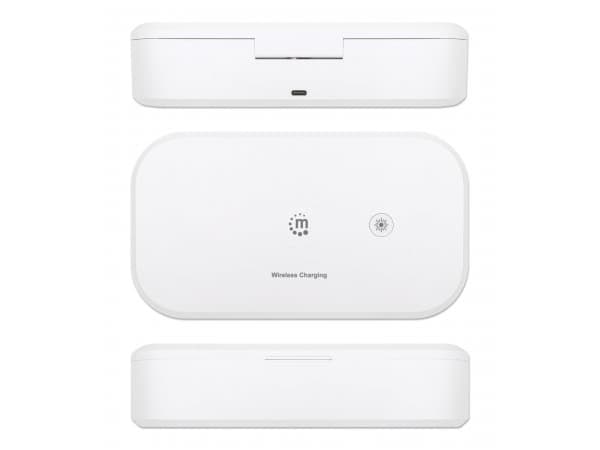 Manhattan 180283, Hvit, 410 nm, UV-C, Plast, CE FCC, USB