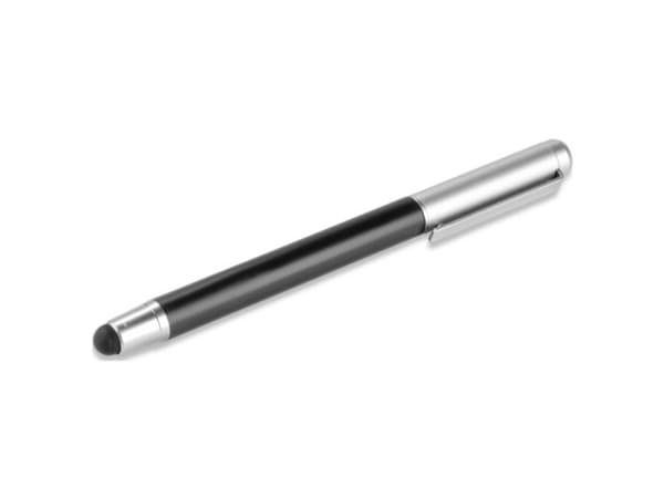 4smarts 2play Stylus Pen 2in1 - Penna/kulspetspenna för mobiltelefon, surfplatta - svart
