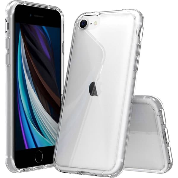 JT Berlin Pankow Clear Backcover Apple iPhone SE (2020), iPhone 8, iPhone 7 Transparent Induktiv laddning 10694