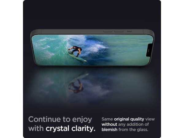 Spigen AGL01536, Apple, iPhone 12 Mini, Transparent, 1 styck