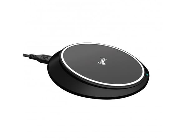 Xqisit 31442, Innendørs, USB, Trådløs lading, 1 m, Sort Sort