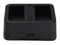 Miniatyrbilde 1 av 5: DJI WCH2 Charging Hub - Batterilader - 2 x batterier lader - 6 A - 3 utgangskontakter (USB, batterikobler) - for CrystalSky CS550, CS785, CS785U